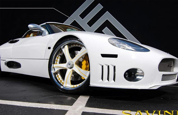 akon Spyker C8 Aileron