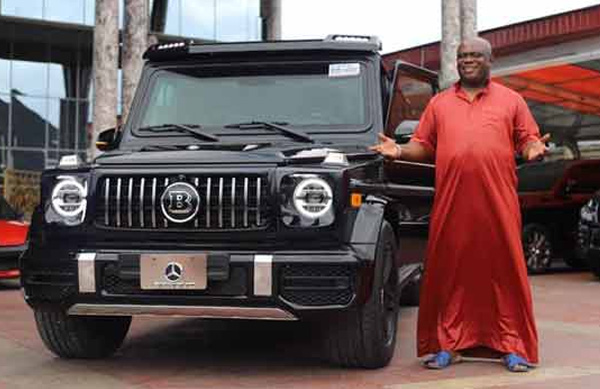 Apostle Chibuzor Chinyere ARMORED BRABUS G WAGON