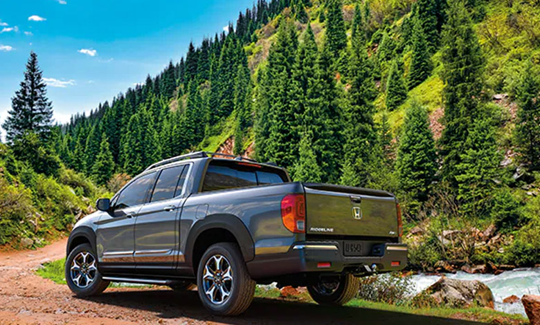 2023 Honda Ridgeline backview