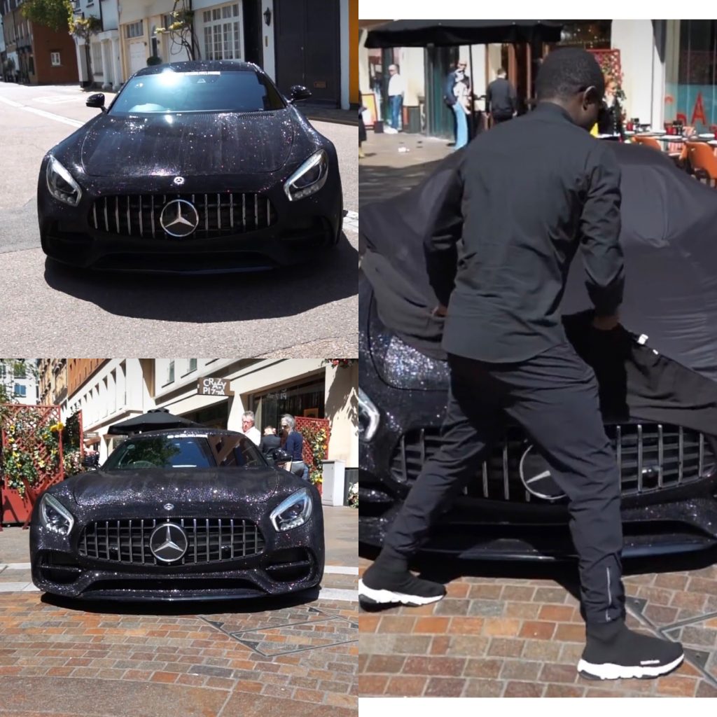 Billionaire Malivelihood Unveils A Diamond Mercedes-Benz Vision EQS