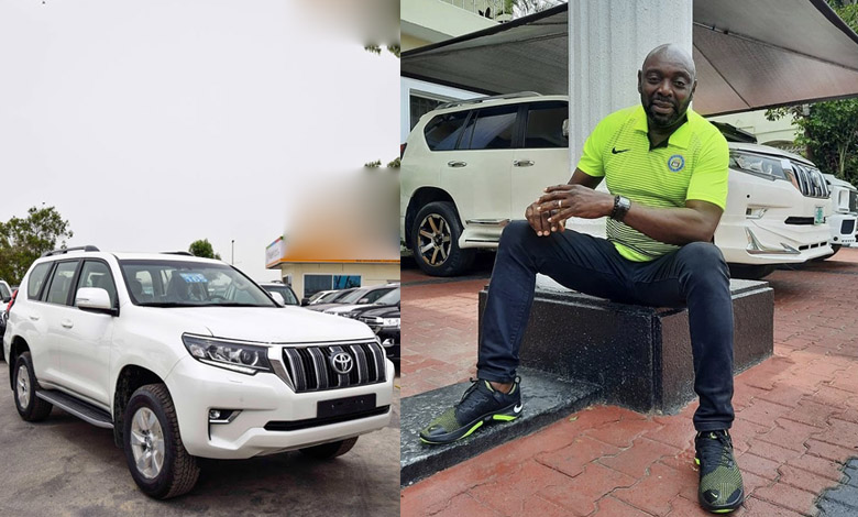 Segun Arinze Toyota Prado