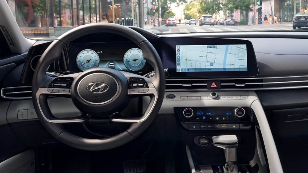 2023 ELANTRA interior