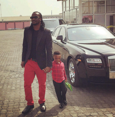 Paul Okoye rolls royce