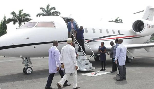 Rotimi Amaechi Private jet