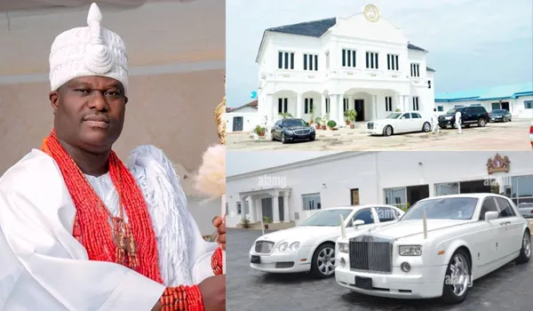 Oba Adeyeye Enitan Ogunwusi Rolls royce