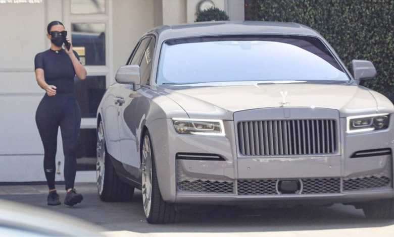 kim kardashian 2021 ROLLS-ROYCE GHOST