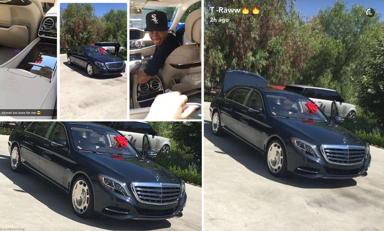 kylie jenner MAYBACH MERCEDES