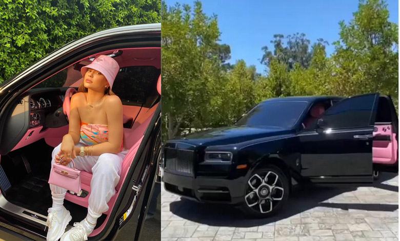 kylie jenner Rolls Royce Cullinan Suv