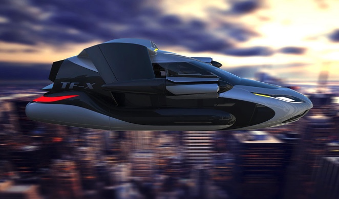 Terrafugia TFX flying car concept