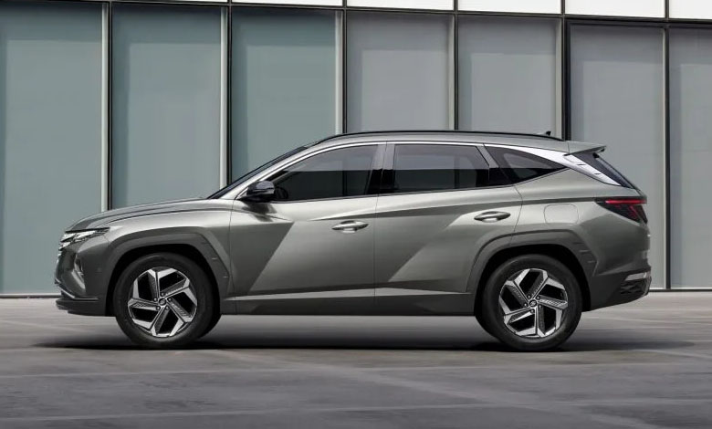 2022 hyundai tucson side view