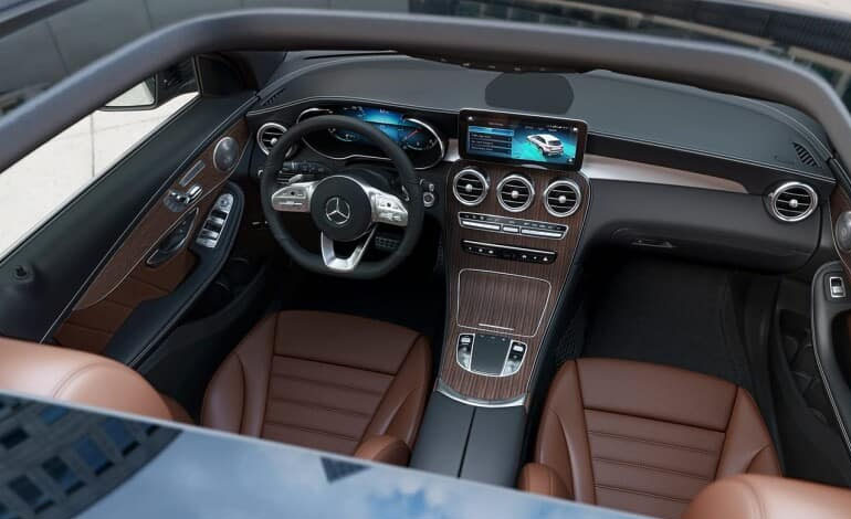 2022 mercedes-benz glc-class interior