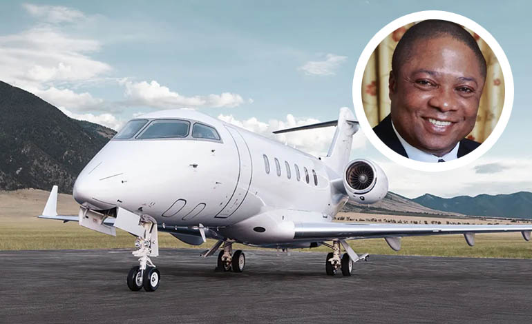 Cletus Ibeto private jet