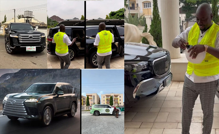 Top Three Vehicles Obi Cubana silently Bought this 2022 so far Worth over 500 Million Naira