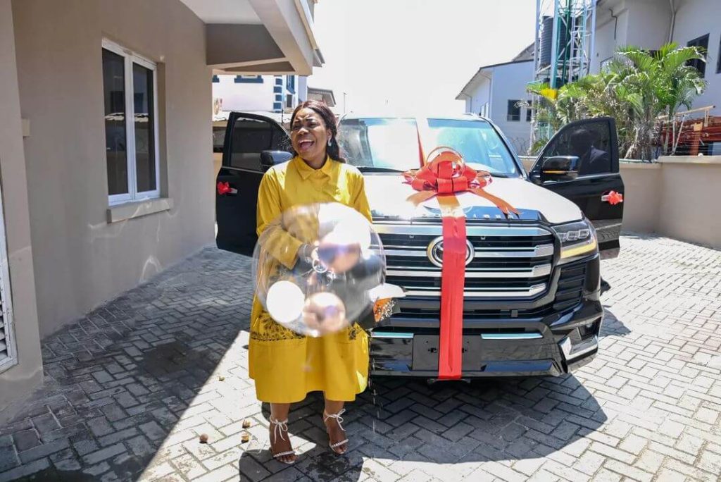 Mercy Chinwo 2022 Toyota Land Cruiser LC300