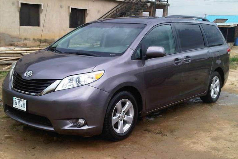 2010 Toyota Sienna Automatic Nigerian Used