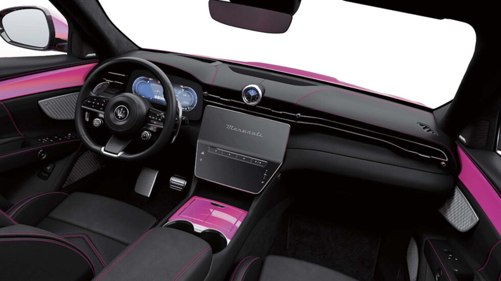 Interior Of The Maserati Grecale