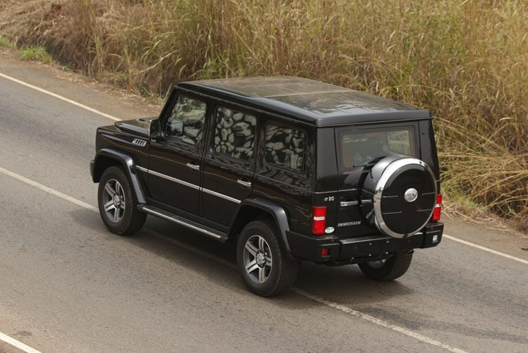 Innoson IVM G80 back view