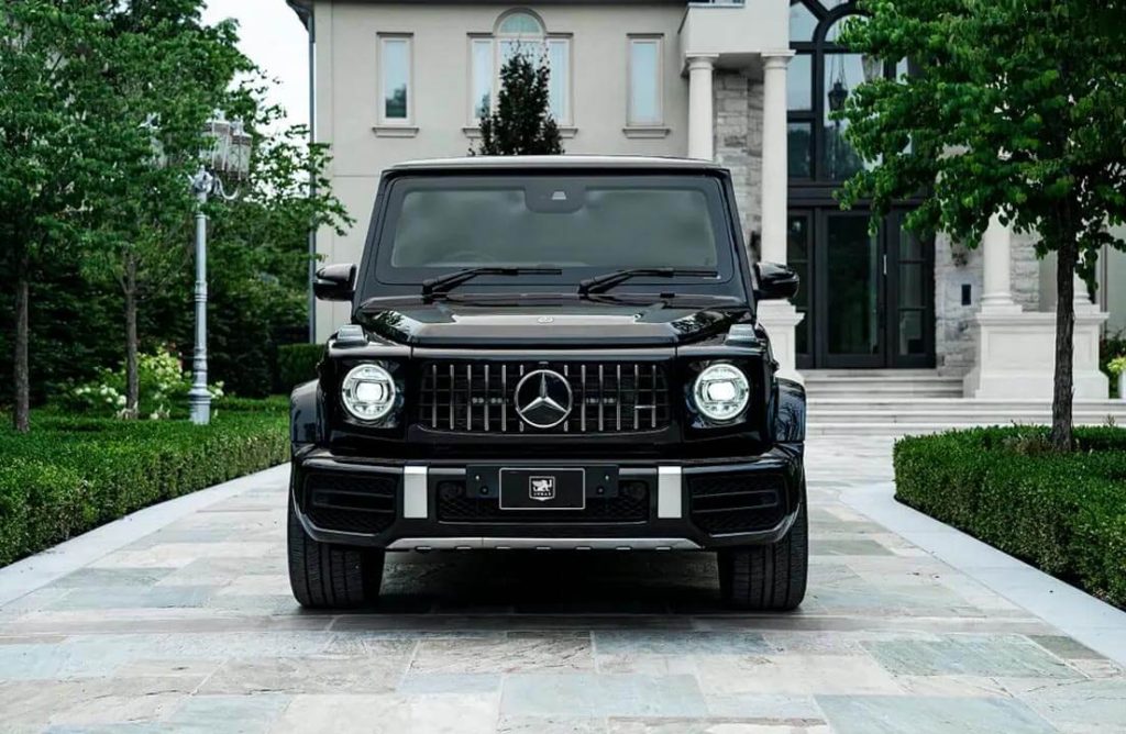 Mercedes-AMG G-Wagen limo is a lavish, bulletproof living room on wheels