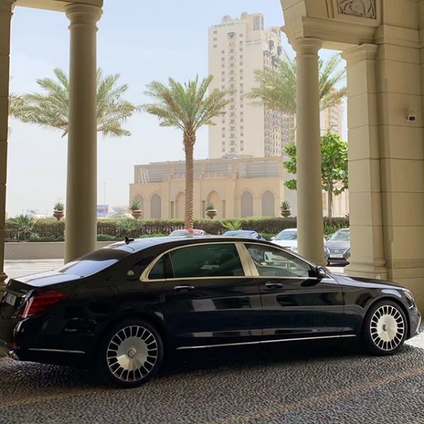 hushpuppi Mercedes-Benz Maybach S650