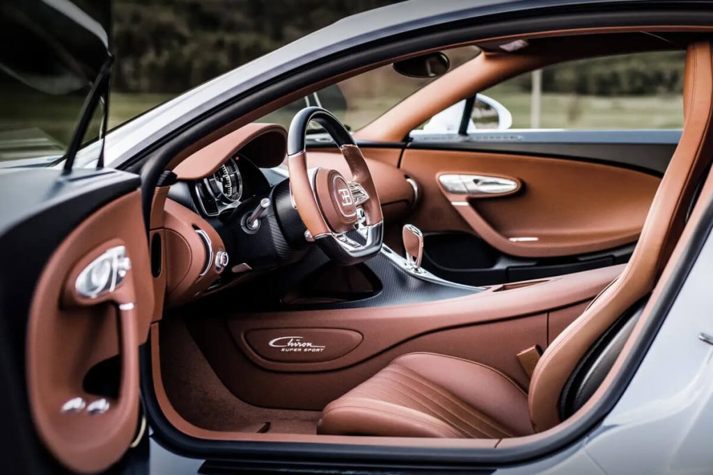 Bugatti Chiron Super Sport Interior