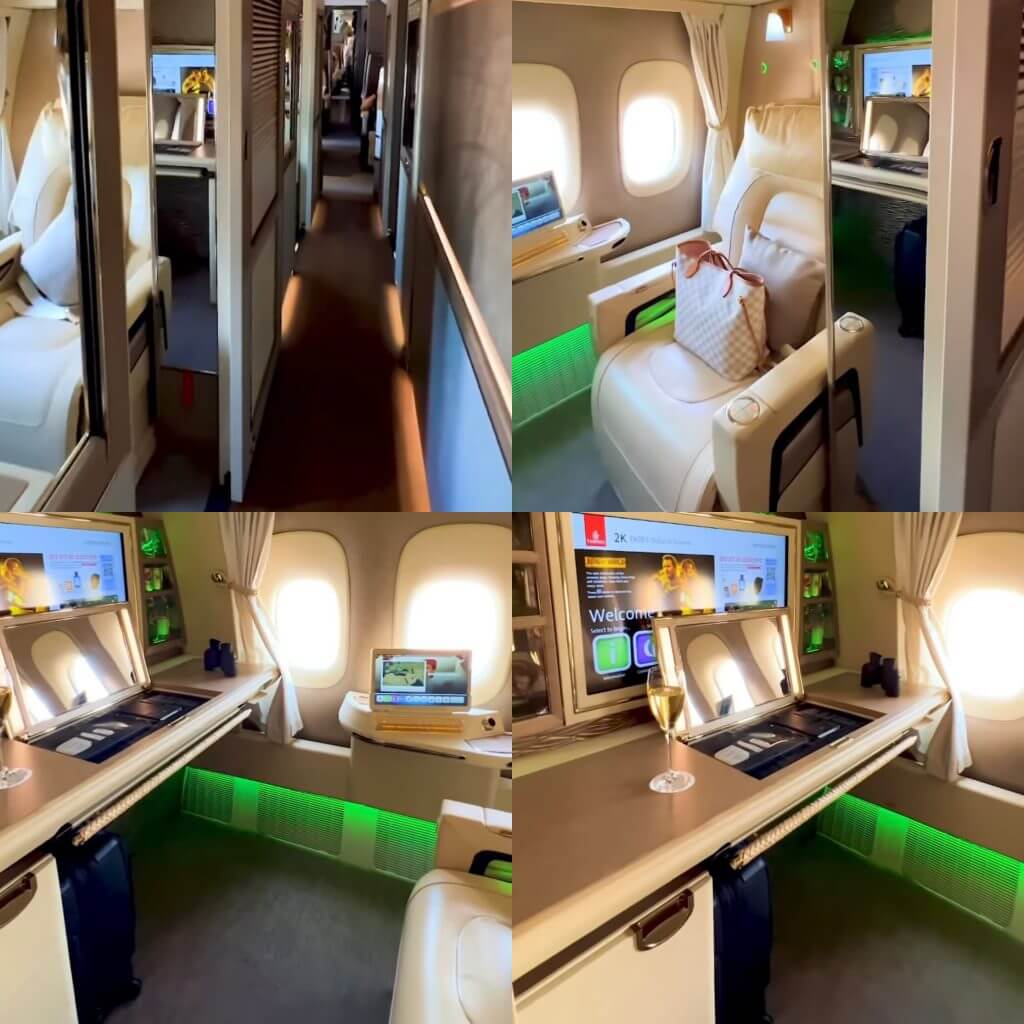 Emirates A380 First Class Suite