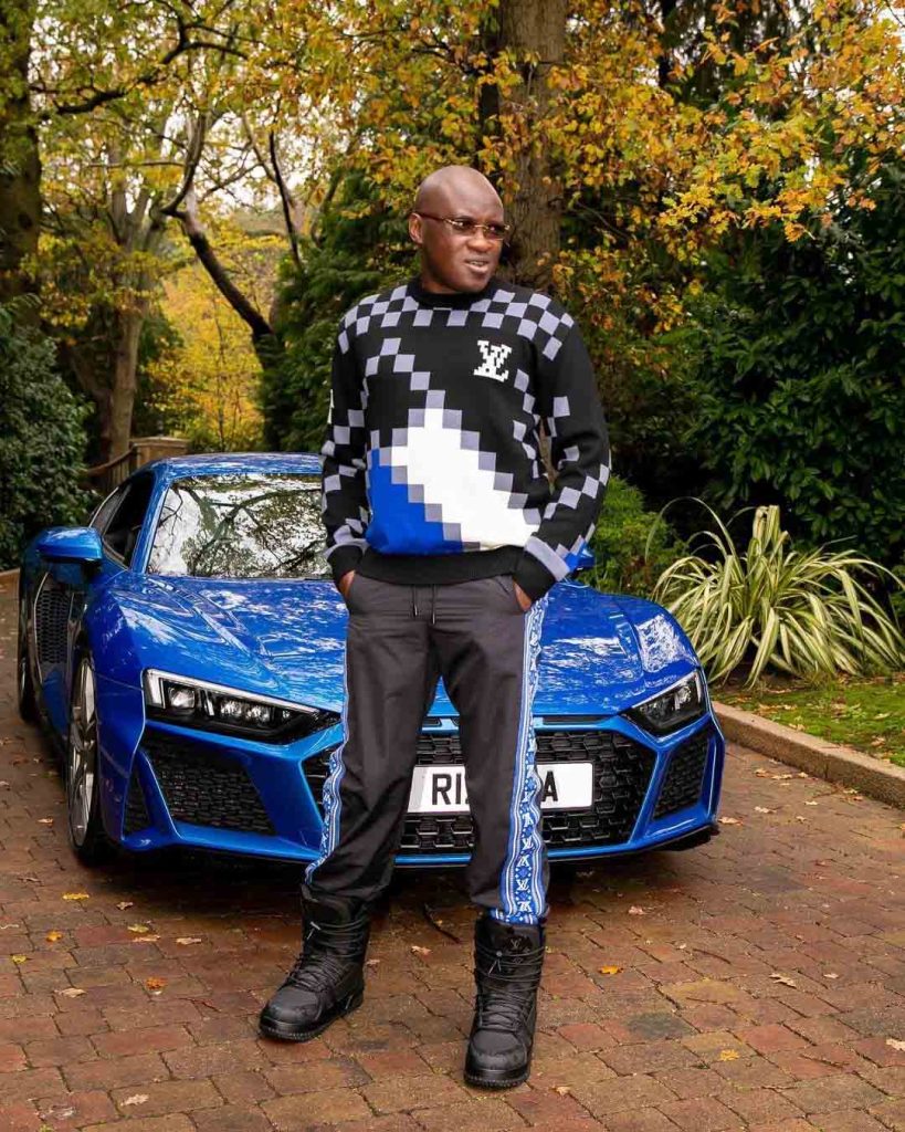 Pst Tobi pictured with 2022 Audi R8 worth 122 million naira