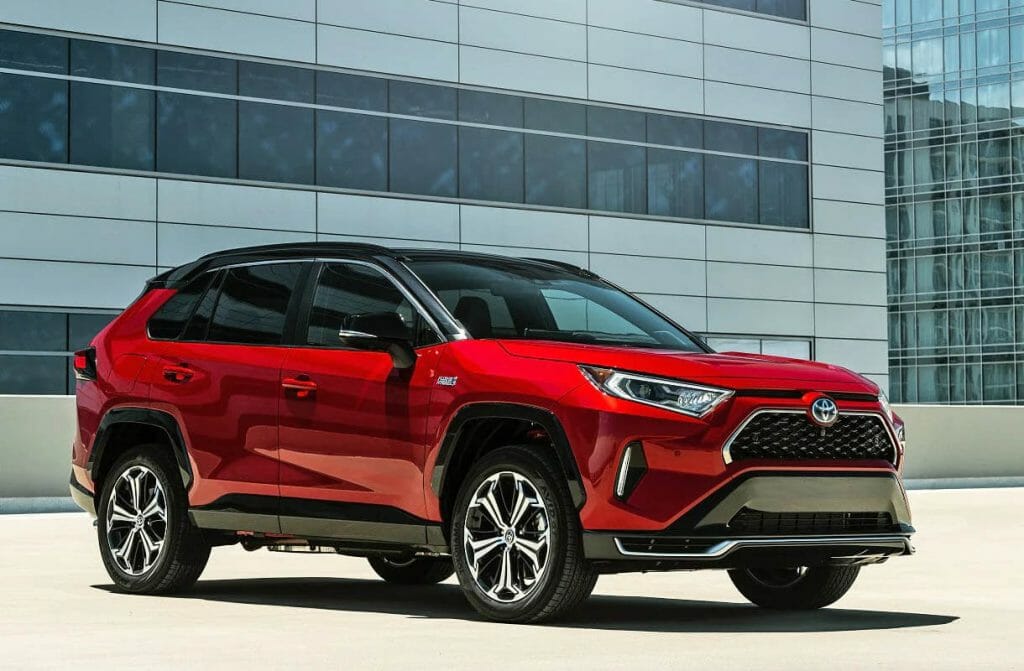 2023 RAV4 Prime side view