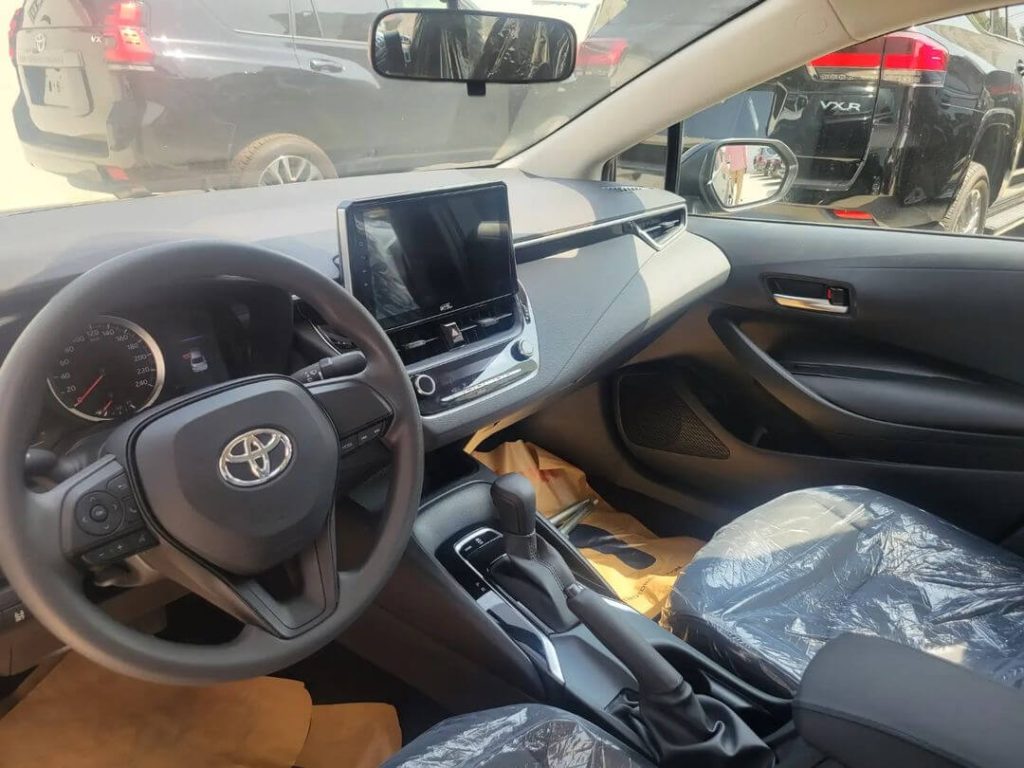 2023 Toyota Corolla interior