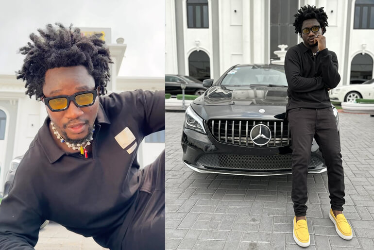 Nasboi Gift himself an Expensive Benz