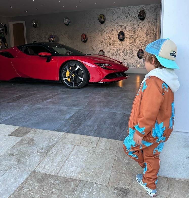 Zayn Sofuoglu about to drive Ferrari SF 90 Stradale