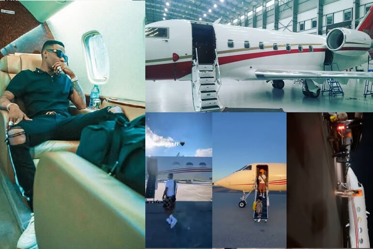 Wizkid Private Jet