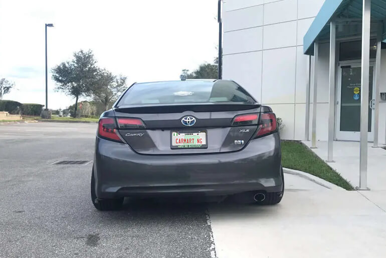 2014 Toyota Camry Hybrid back view