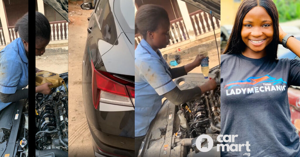 The Moment Nigerian LadyMechanic Documents