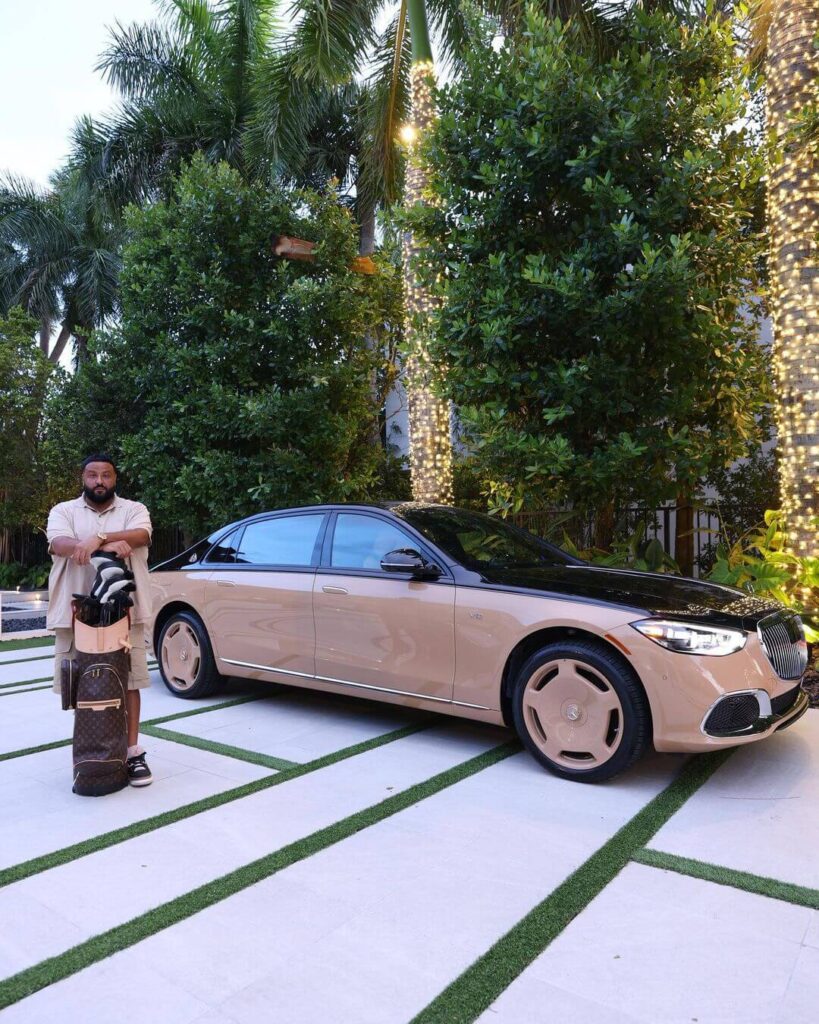 DJ KHALED Take Delivery Of 2023 Maybach S680 Virgil Abloh