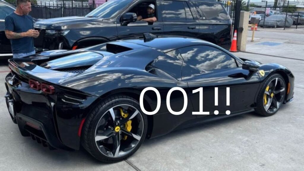 Davido ferrari Sf90