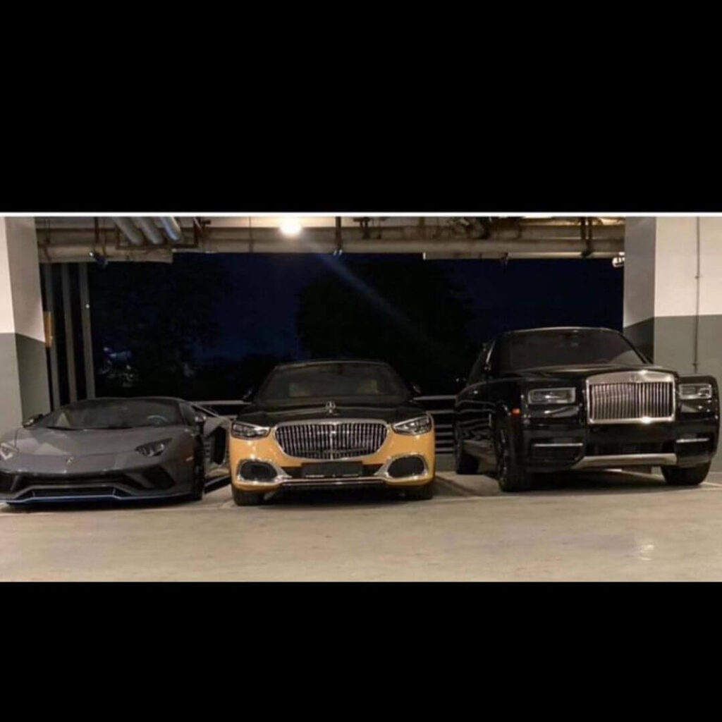 Davido's car collection