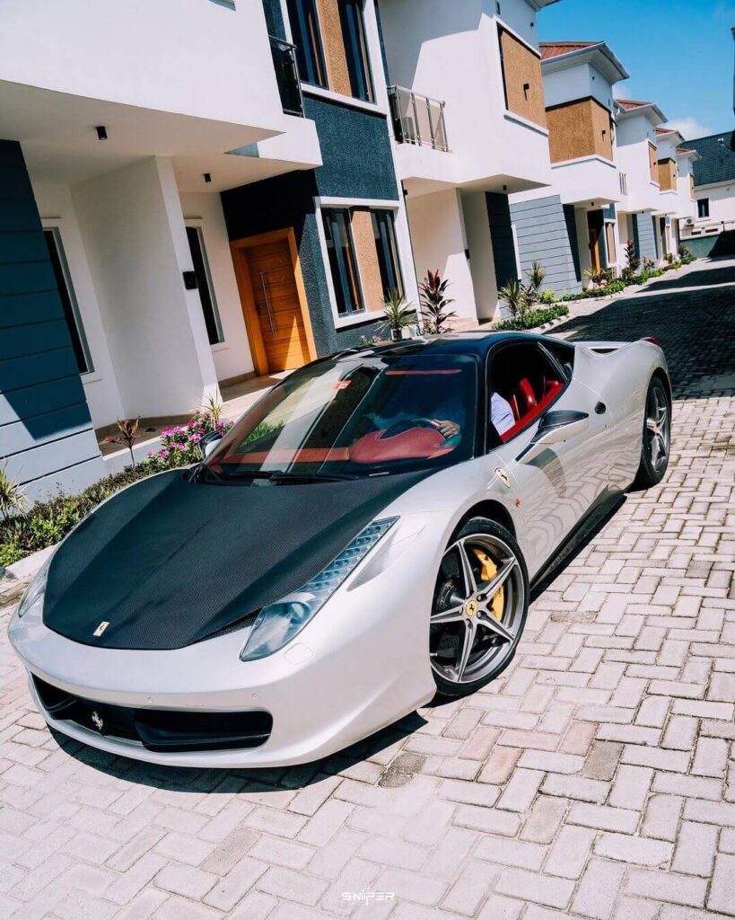 Zinoleesky new car Ferrari 458 Italia