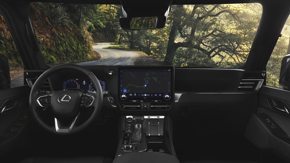 2024 Lexus GX interior