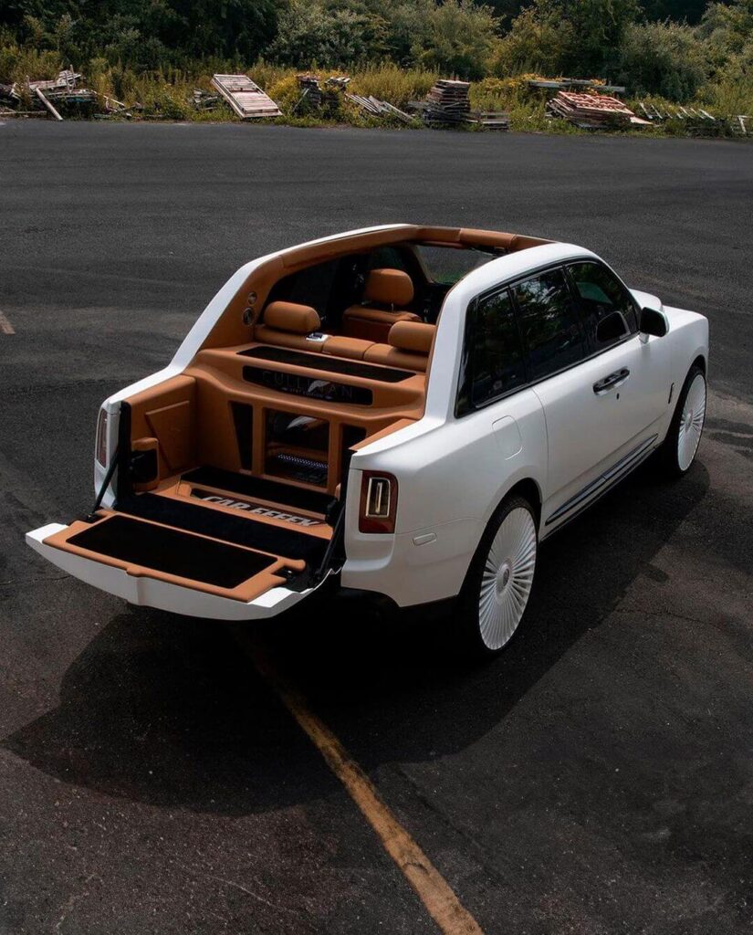 LIL UZI VERT'S 1 OF 1 DROP-TOP ROLLS ROYCE CULLINAN