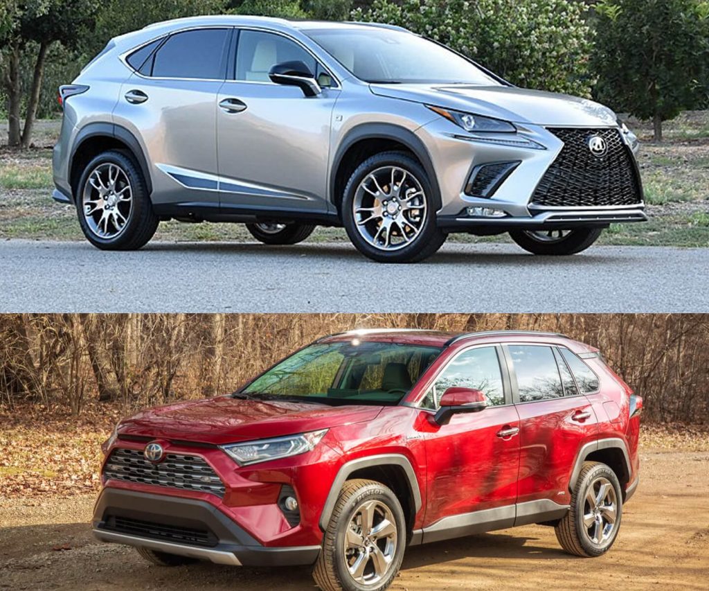 2020 Lexus NX Vs. 2020 Toyota RAV4