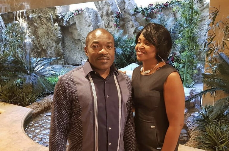 Felix Chidi Idiga and his wife, Chinyere Ada Idiga