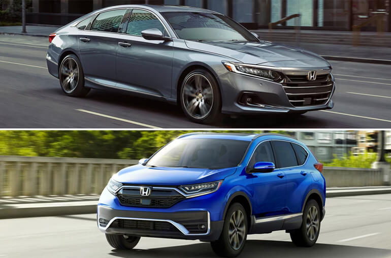 2021 Honda CR-V Vs. 2021 Honda Accord