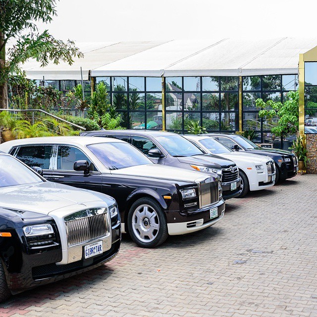 Bidemi Amusa Rolls Royce and other Luxury SUVs