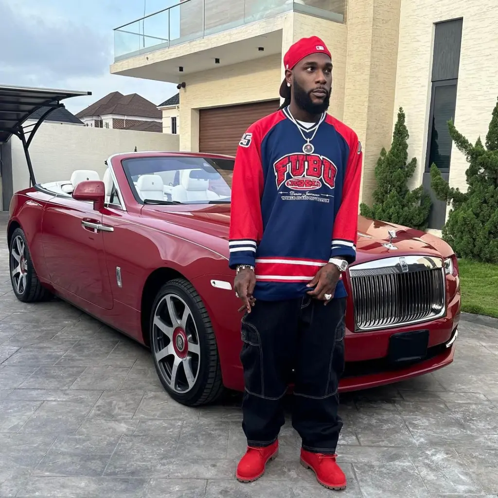 Burna Boy’s 2020 Rolls-Royce Dawn convertible