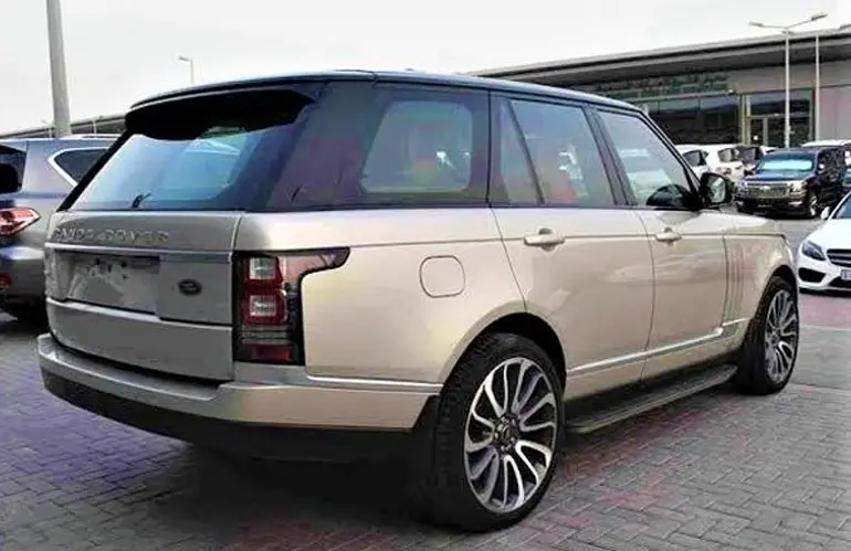 burna boy Range Rover Autobiography