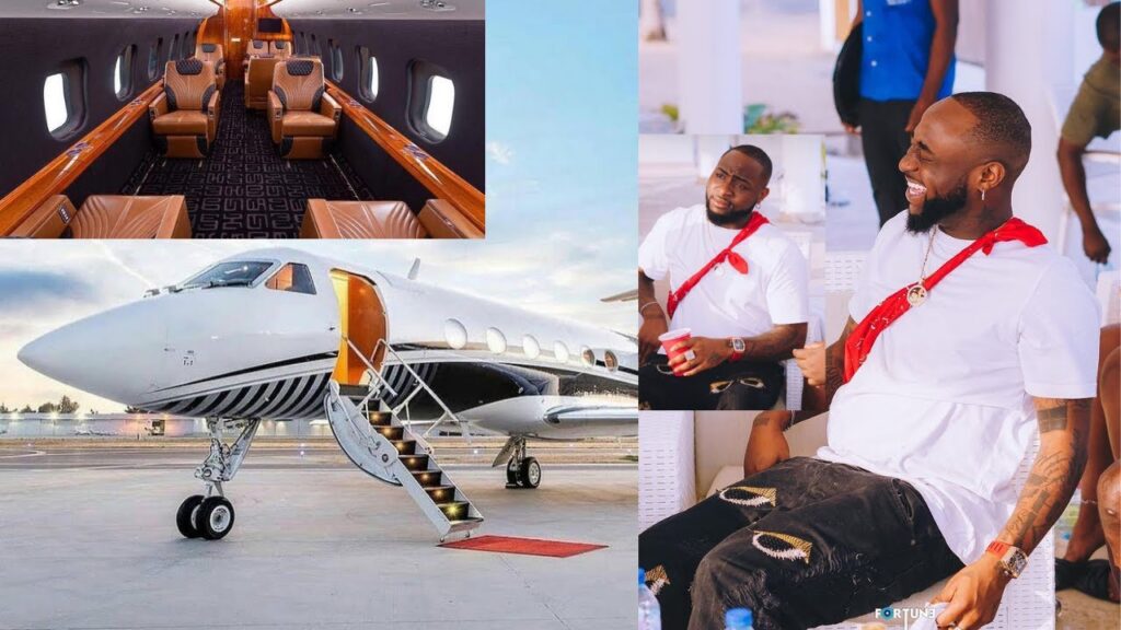 Davido's Private Jet