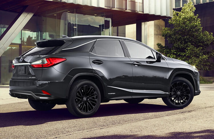 2022 Lexus rx350 side view