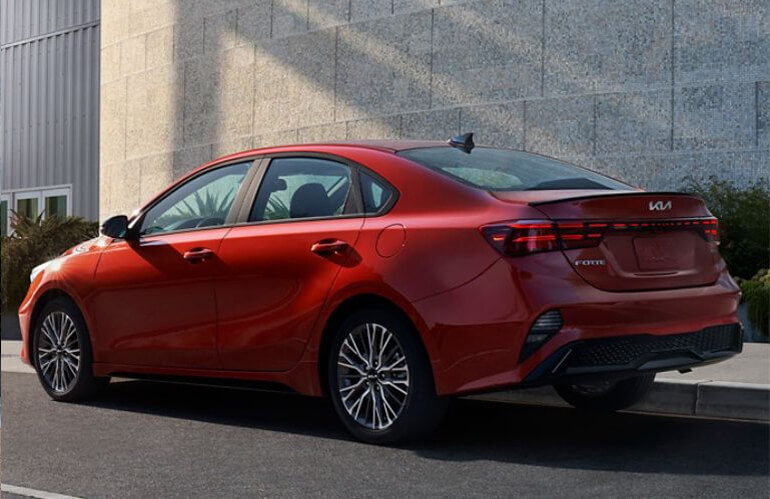 2024 Kia Forte back view