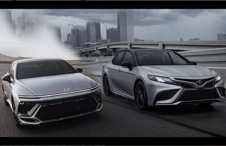 2024 Toyota Camry Vs 2024 Hyundai Sonata