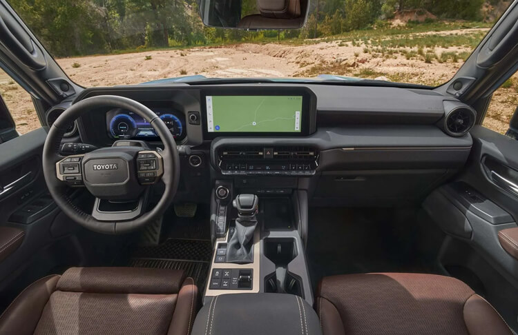 2024 Toyota Land Cruiser interior